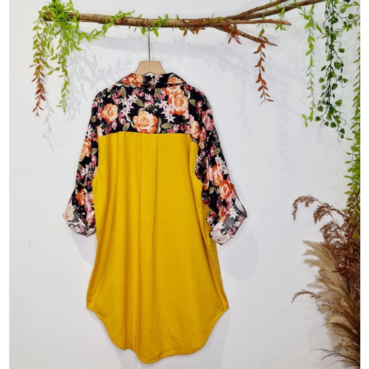MARA OVERSIZE BLOUSE KEMEJA - HARROW