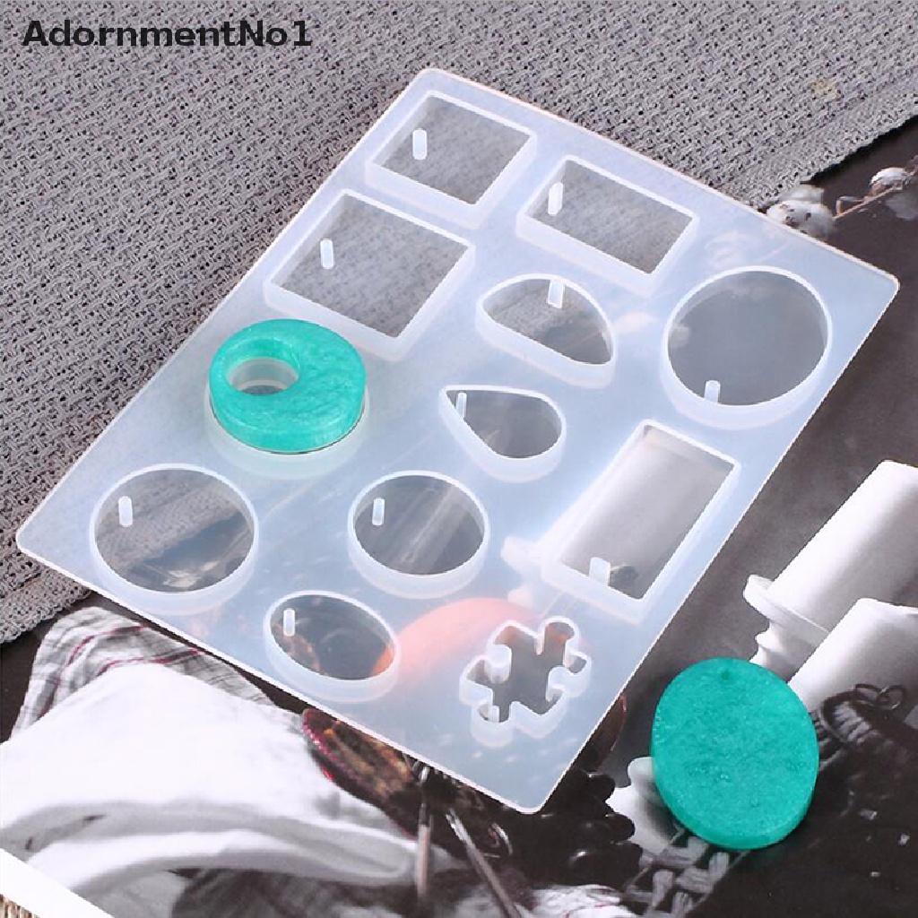 (AdornmentNo1) Cetakan Resin Handmade DIY Bahan Silikon Untuk Membuat Perhiasan