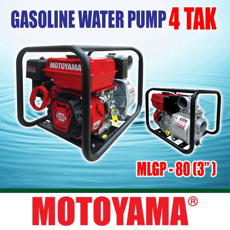 Pompa Alkon Pompa Sawah MLGP80 Motoyama