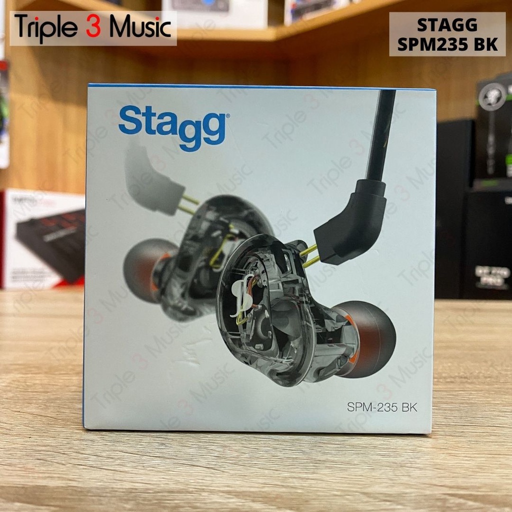 STAGG SPM235 In Ear Monitor IEM Dual Driver ORIGINAL