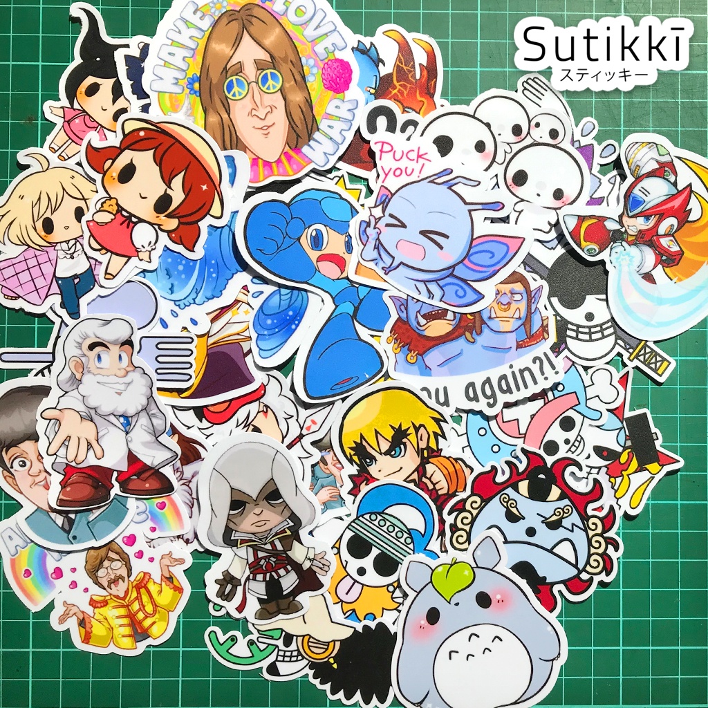 Sutikki | Sticker Pack Dota 2 Steam Icefrog Warcraft Pudge Laptop Dota2 Game Stiker Laptop Vinyl Handphone Notebook