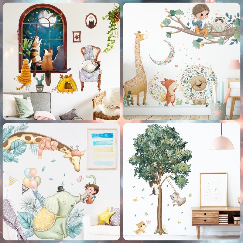 daun aesthetic walpaper dinding murah gambar dinding aesthetic wall stiker dinding lemari pakaian tv