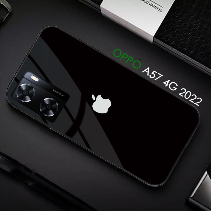 Softcase Glass Oppo A57 2022 [A239] Softcase Kaca Oppo A57 2022 - Softcase Glass - Softcase Mirror -