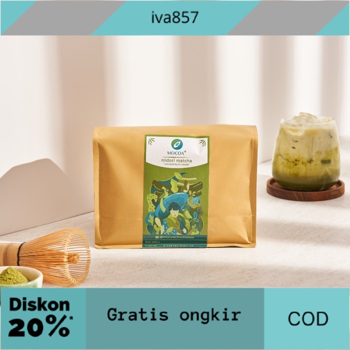 

PROMO [Mocoa] Midori Matcha (1kg) – Bubuk Matcha Speciality | Premium GRATIS ONGKIR