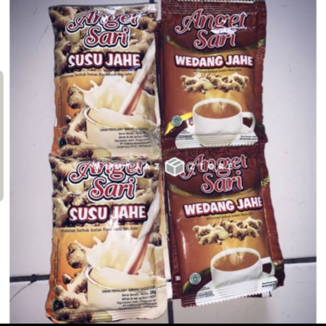 

Anget sari susu jahe / wedang jahe renceng isi 10pcs