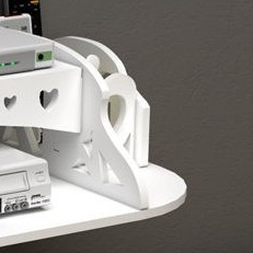 Ambalan Rak Gantung DVD Motif Love