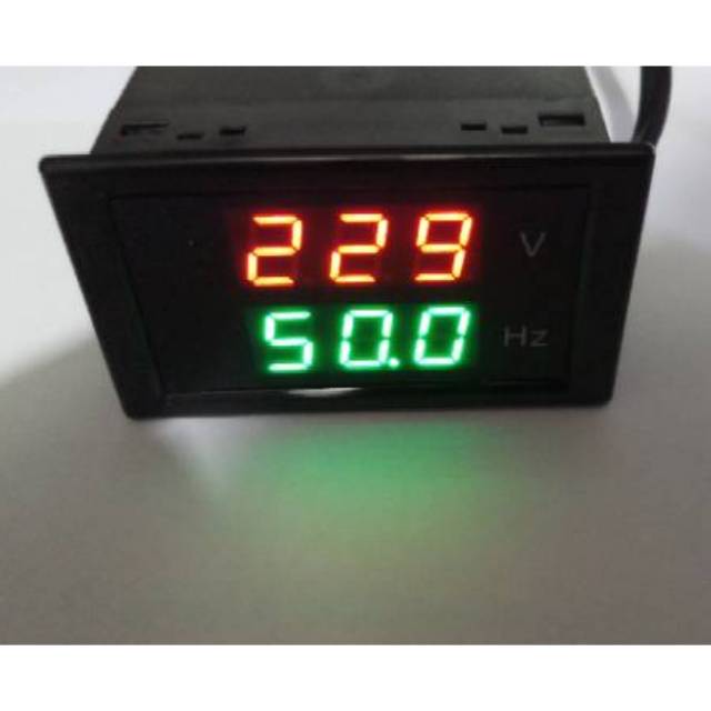 Hz &amp; volt meter led dispaly