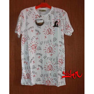 Baju Kaos DIstro Surfing Quiksilver Fullprint 1