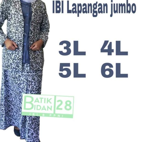 Langsung Atc Seragam IBI lapangan abu-abu ukuran jumbo