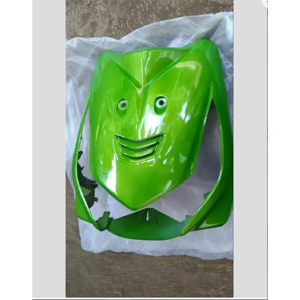 Tameng Depan Beat Karbu Hijau