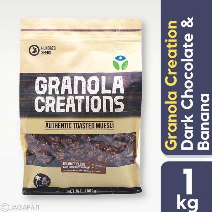 

Granola Creation-Dark Chocolate Banana Gourmet Mix 1 kg
