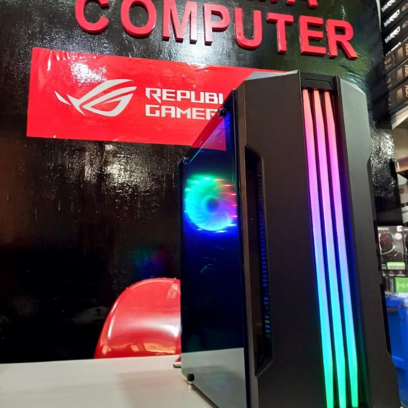 PC Gaming Ryzen 5 2600 Vga GTX 1660 6GB SSD 240 GB BARU