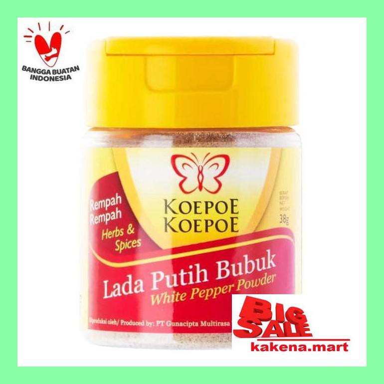 

Ka0Iusbu Lada Putih Bubuk 38Gr Budlem