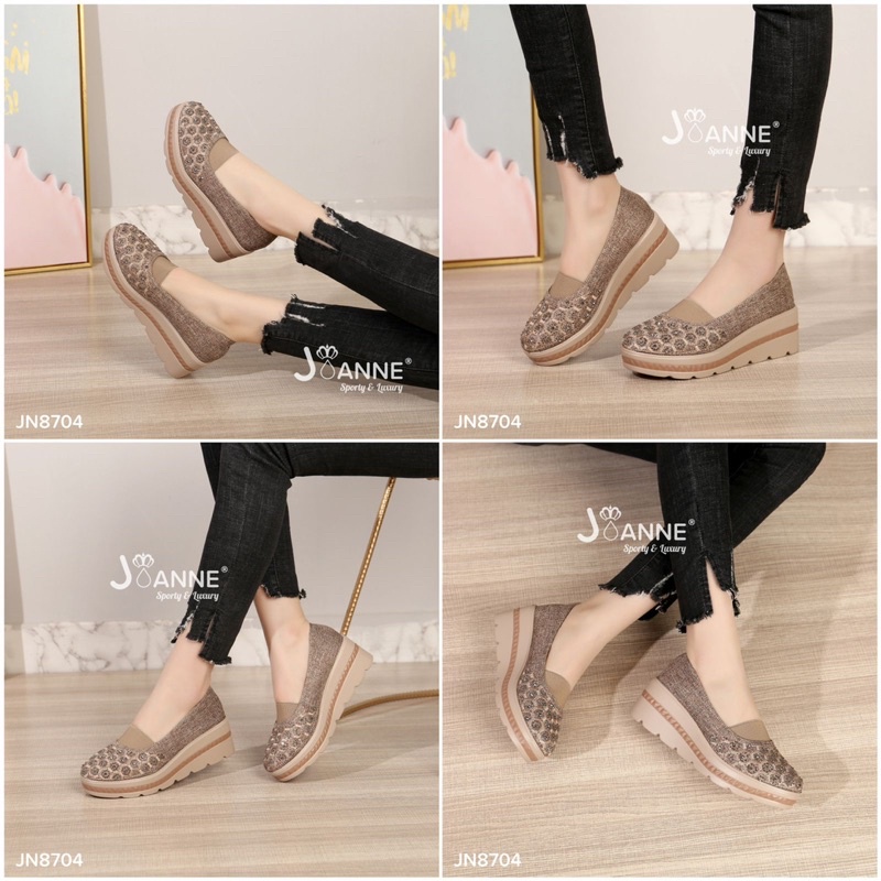 JOANNE Sepatu Wedges Shoes JN8704 [ORIGINAL BRAND]