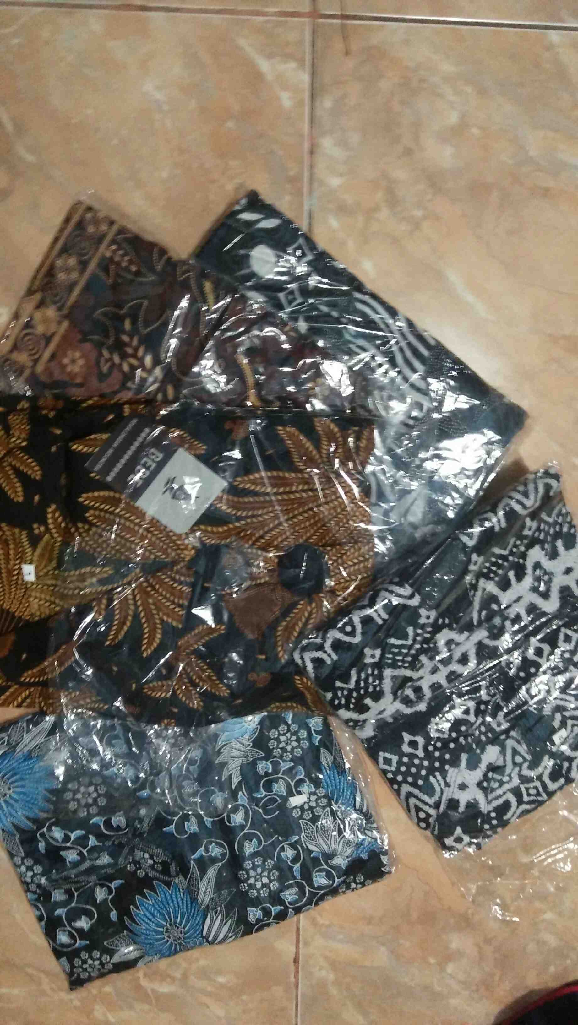 Atasan Batik Dolby Dolbi Dobby Doby Tenun Sutra Tulis Halus Katun Atbm Baron ,sarombit Atasan
