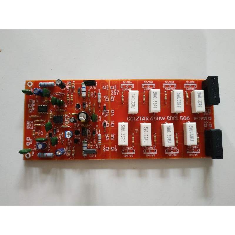 Kit Power Amplifier SOCL 506 4TR SOCL 506 2U RB 357