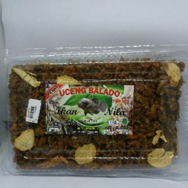 Ikan Uceng Balado Baby Fish Khas Blitar