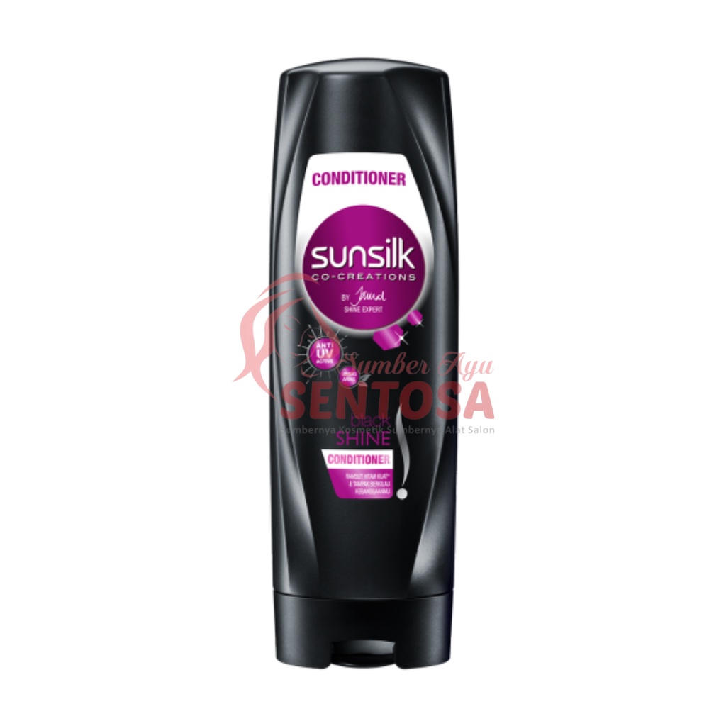 SUNSILK BLACK SHINE CONDITIONING SMOOTHIES 170ML