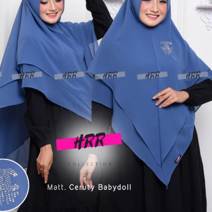 ➾ KHIMAR 2 LAYER RUNCING, HIJAB 2 LAYER LANCIP JUMBO ✵
