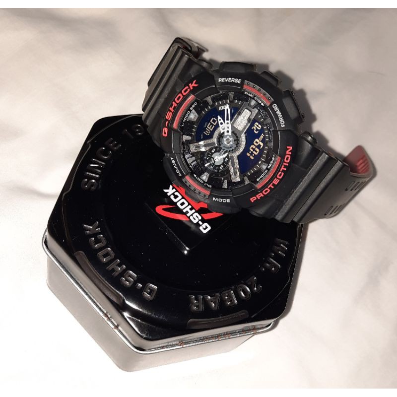 Jam GSHOCK GA-110HR second