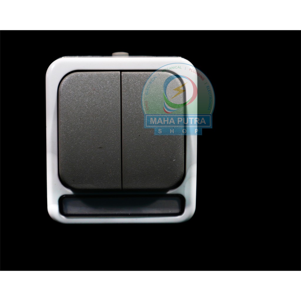 SAKLAR SERI WATERPROF MERK BROCO (SAKLAR SERI ANTI AIR)
