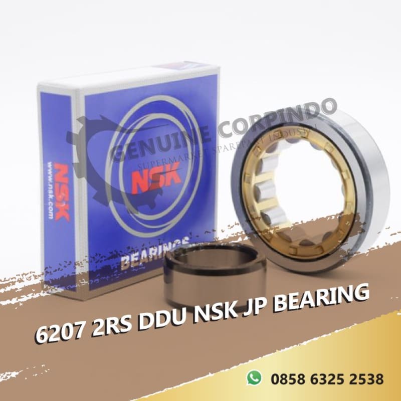 6207 2RS DDU NSK JP BEARING