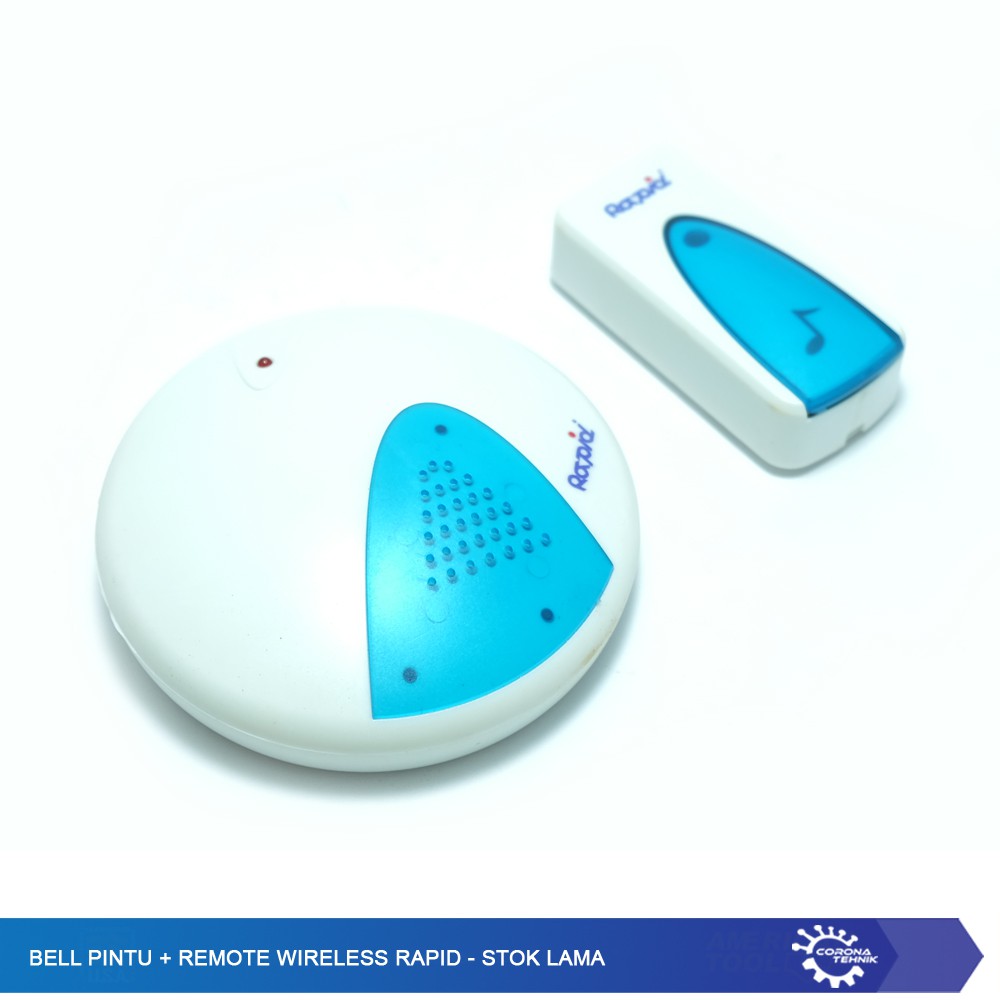 Bell Pintu + Remote Wireless Rapid - Stok Lama