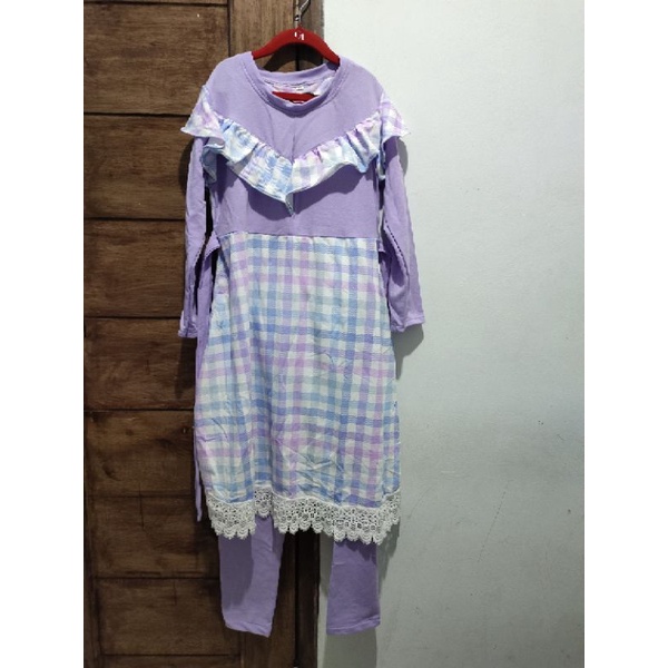 setcel tunik Lilac 9t-10t