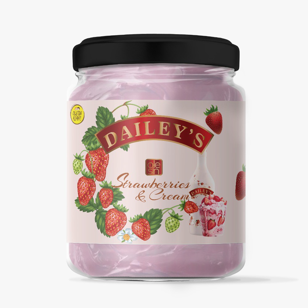

Selai Dailey's Strawberies & Cream 200Gr - OlesinAjah - Homemade