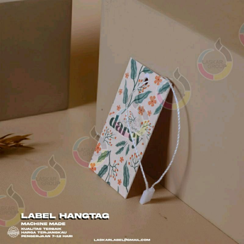 

label baju(hangtag tebal 700gram +tali)/label celana/label hijab/label pakaian/label woven/label piterben import dll