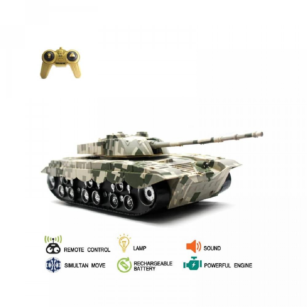 Mainan Remote Control RC Tank Tiger