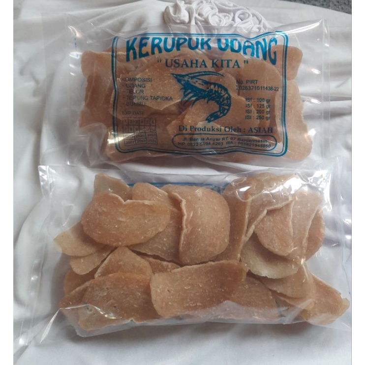 

Kerupuk Udang dari Banjarmasin 200 gram | Cemilan | Pendamping Makan