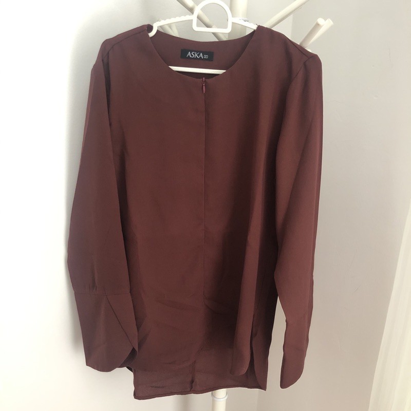 preloved blouse aska label