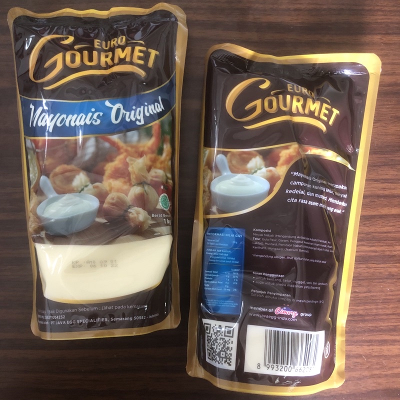 

Euro Gourmet Mayonaise Original 1kg