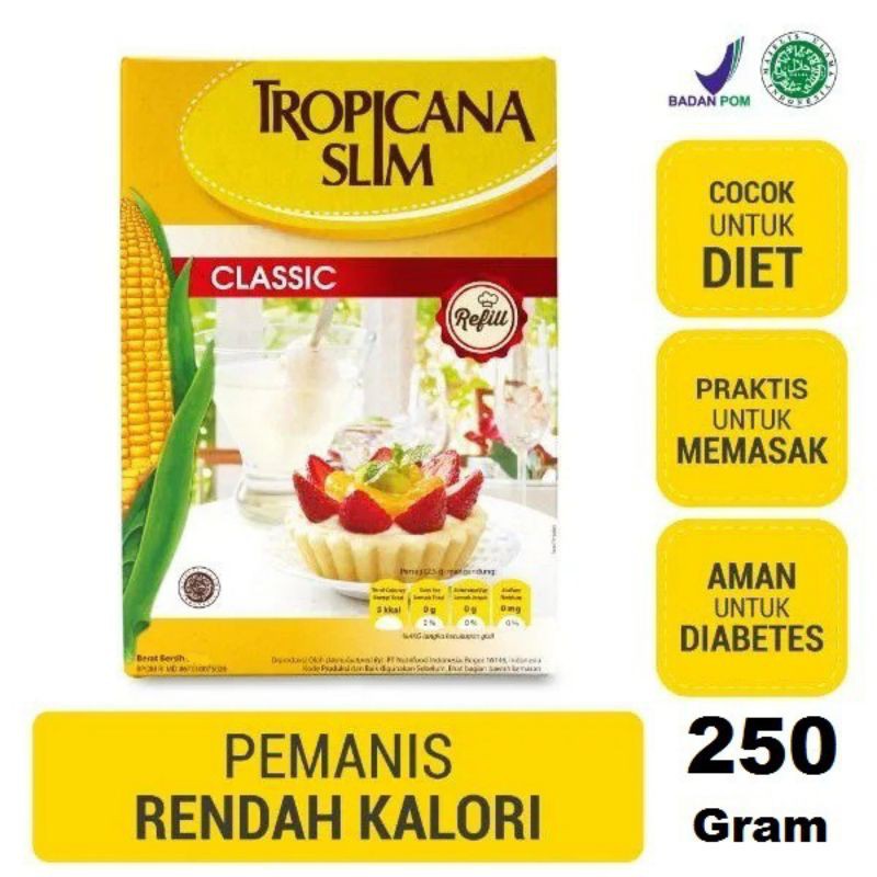 

Tropicana Slim Sweetener Classic REFILL 250 gr