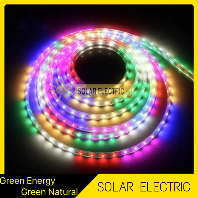 Lampu LED STRIP SELANG 3528 2835 10M 220Volt 10 Meter Outdoor RGB