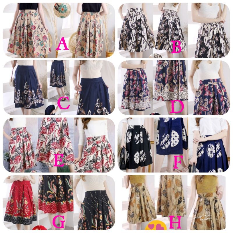 ROK BATIK - BATIK - BAWAHAN BATIK