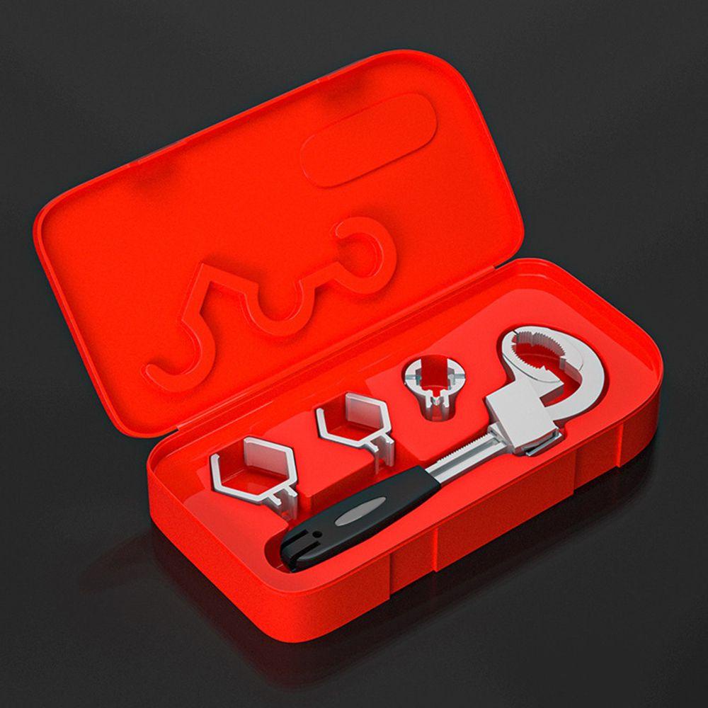 Pineapple Adjustable Spanner Multifungsi Hand Tools Pipa Air Kamar Mandi Perbaikan Set Pipe Wrench