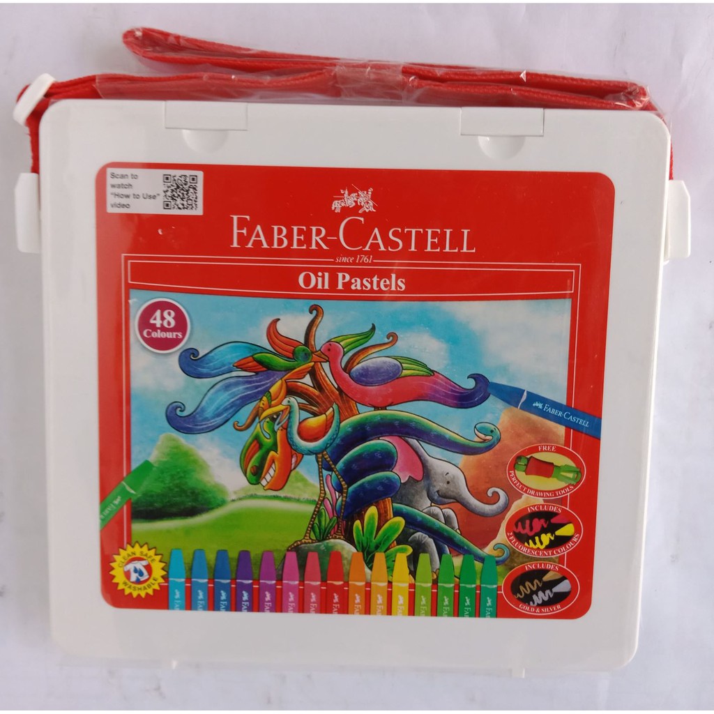 

crayon faber 48 putih