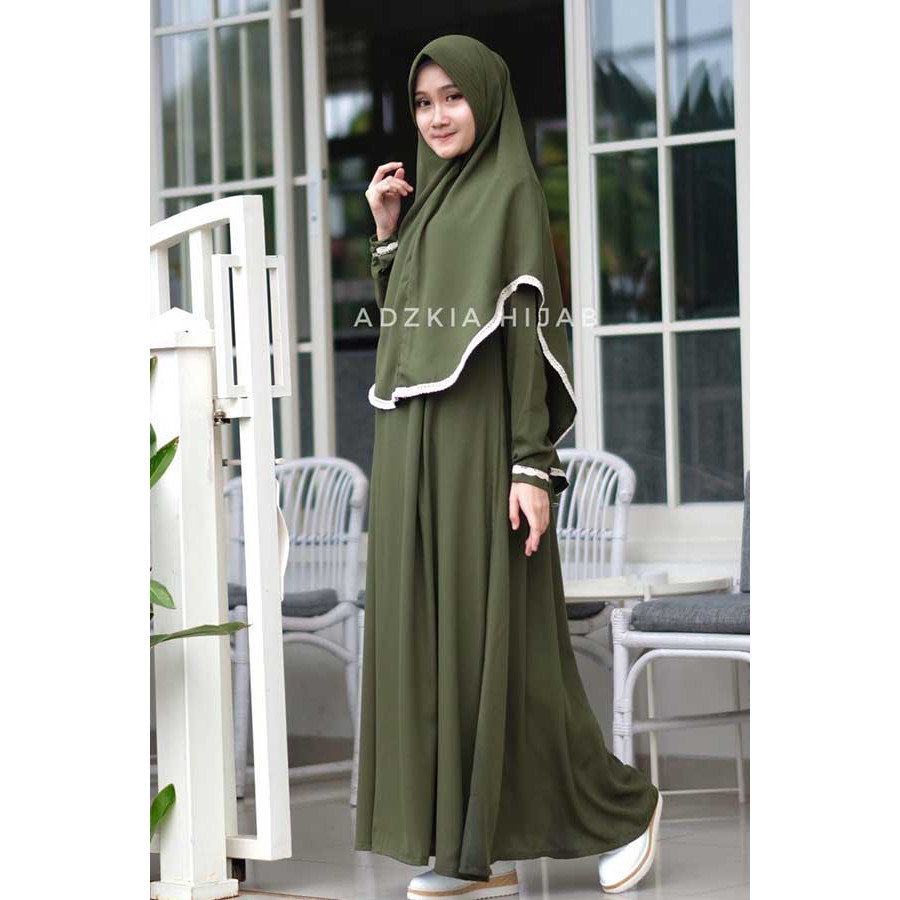 BAJU MUSLIM PAKAIAN GAMIS SET SHOFIA BY ADZKIA HIJAB SYARI