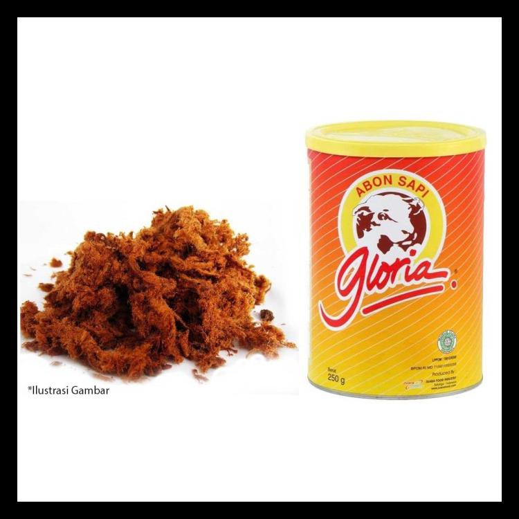 

PROMO! GLORIA ABON DAGING SAPI RASA ORIGINAL 250 G/ KEMASAN TOPLES MURAH