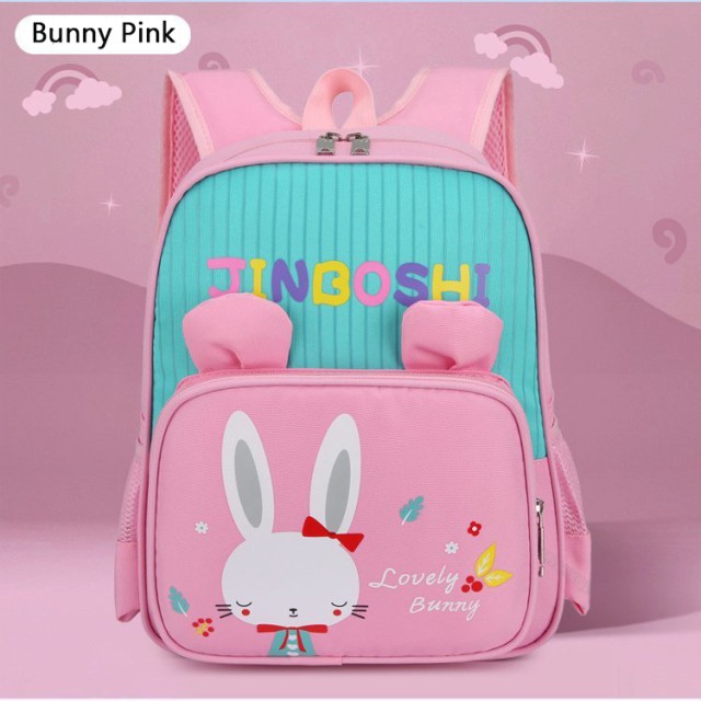 BDKR_TAS - TAS RANSEL ANAK PEREMPUAN RABBIT JINBOSHI TAS SEKOLAH ANAK PG PAUD TK SD SMP TAS NGAJI LES MURAH Tas ransel anak karakter JINBOSHI tas sekolah tas travelling bisa cod