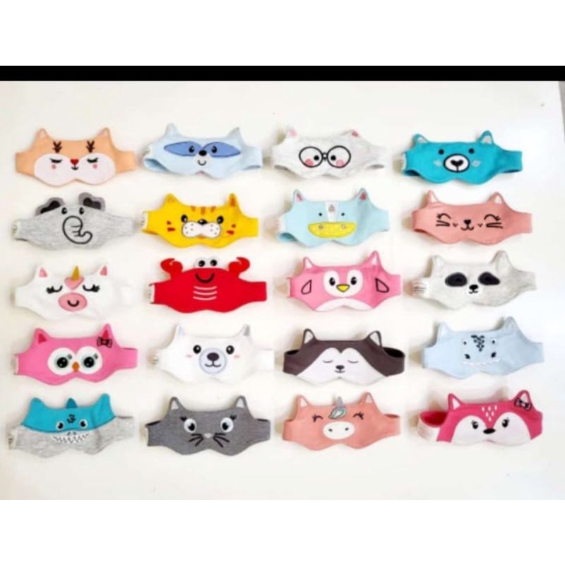 Baby Eye mask/tutup mata bayi untuk berjemur