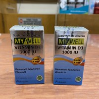 MY WELL VITAMIN D3 1000 IU PROVE D3 - 20 TABLET