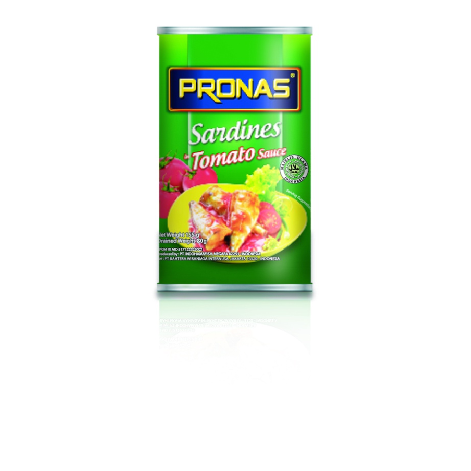 PRONAS Sarden Tomat 155 g Bundling 2 pcs