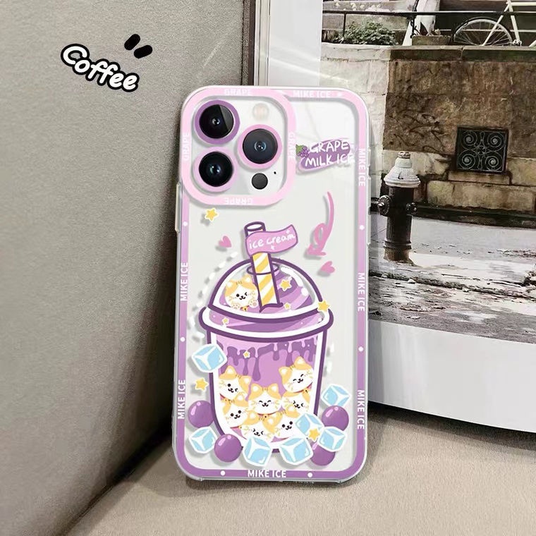 Soft Case Silikon TPU Transparan Shockproof Cover IPhone 14 13 12 11 Pro X XR XS Max SE 6 6S 7 8 Plus