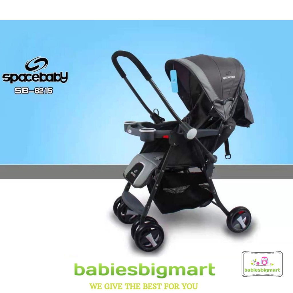 SPACE BABY STROLLER SB 6215 KERETA DORONG BAYI HADAP DEPAN BELAKANG SPACEBABY