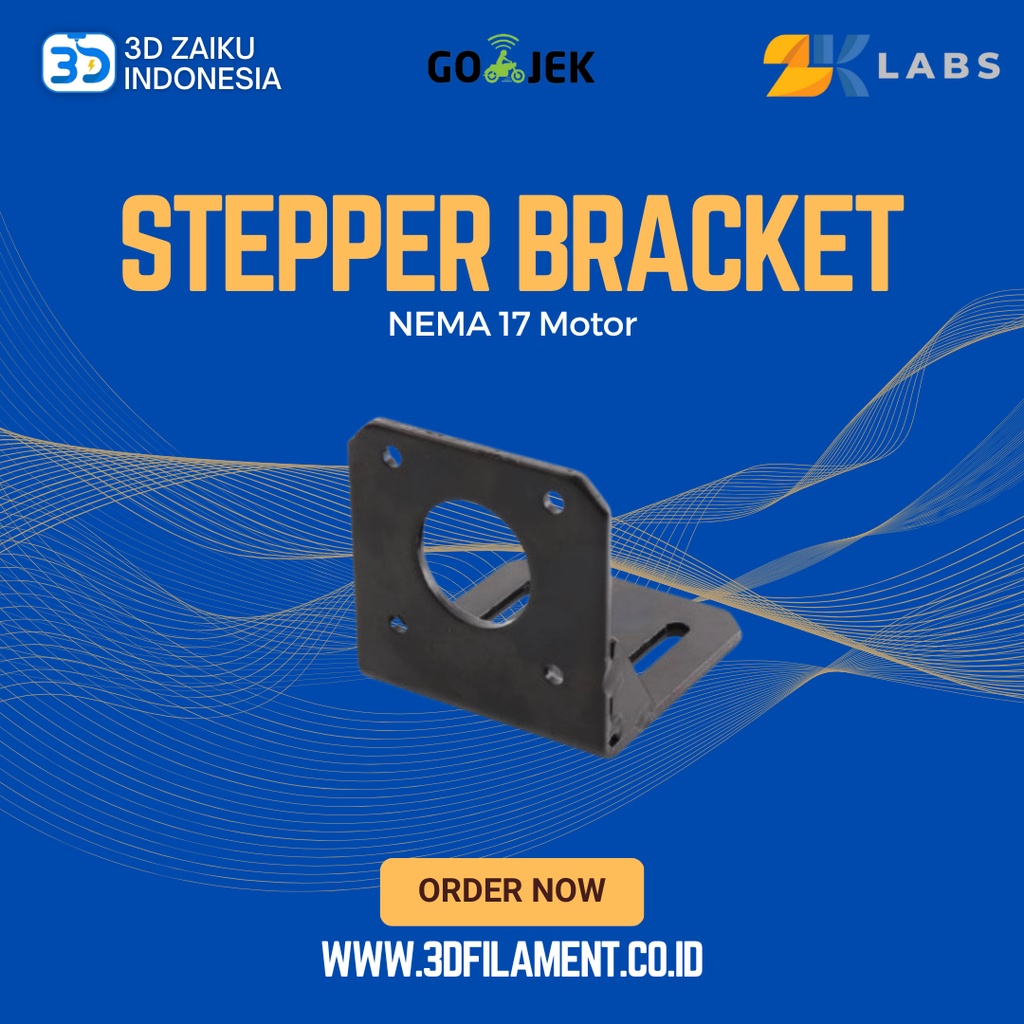 ZKLabs NEMA 17 Motor Stepper Bracket