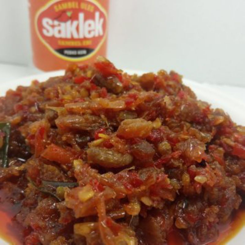 

MURAH ENAK, Sambal Udang Ebi/Pedas Asin/Asin Pedas/Sambal Ebi dari Sambel Uleg Saklek.