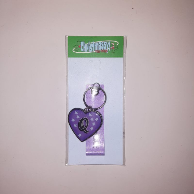 THE BOYZ NAME KEYRING Q CHRISTMASSY MERCHANDISE